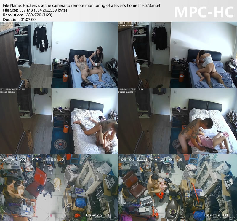 Hackers use the camera to remote monitoring of a lover's home life.673